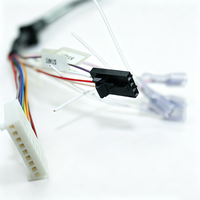 Câble spiralé rétractable OEM 17 conducteurs avec connecteur JST pour contrôle industriel