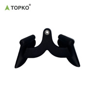 Accessoires de musculation TOPKO, plaque en acier de haute qualité, barre de traction, poignées de traction, poignées magnétiques portables pour étirements du dos