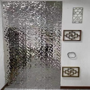 Tấm Gợn Sóng Nước Bằng Thép Không Gỉ 304 316 Màu Tùy Chỉnh Tấm Trang Trí Nội Thất Tấm Rèn Trang Trí Bằng Thép Không Gỉ - Product Image 2