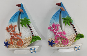 Imán de Resina para Refrigerador, Recuerdo Turístico, Regalo de Playa, Decoración Navideña para el Hogar - Product Image 4