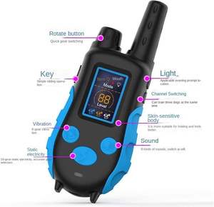 Collar de Adiestramiento para Perros con Control Remoto, Ecológico, de Plástico, Resistente al Agua IP67, Recargable, con Más de 20 Horas de Duración de la Batería, Luz LED y Sonido - Product Image 2