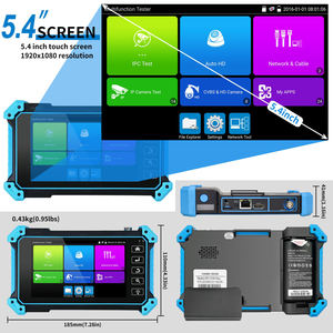 IPC5100C Plus 8MP AHD CVI TVI CVBS 4K 8K HD IP Caméra Moniteur Vidéo 5 pouces IPS Écran Tactile IP et Testeur de Caméra Analogique - Product Image 2