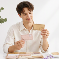 Bloc-notes promotionnel en papier en forme de cube pour mémos de bureau, blocs-notes adhésifs, accepte le logo personnalisé, papier sans bois