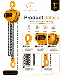 Alat angkat rantai tangan yang dapat disesuaikan - Product Image 3