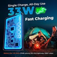 Tablette robuste Android 14 Mediatek 8781 8,68 pouces GPS UTV Charge rapide 33W Étanche IP68 8000mAh Dure 11 heures 32MP+48MP