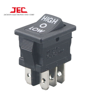 Suministros eléctricos Pequeño JEC 606 10A250VAC Interruptor basculante On-Off Doble Polo a la venta - Product Image 2