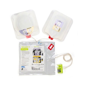 แผ่นอิเล็กโทรดสำหรับเครื่องกระตุกหัวใจไฟฟ้า ZOLL <span class=keywords><strong>AED</strong></span> <span class=keywords><strong>PLUS</strong></span> รุ่นดั้งเดิม 8900-0801-01 Stat Padz II 8900-0402 - Product Image 4