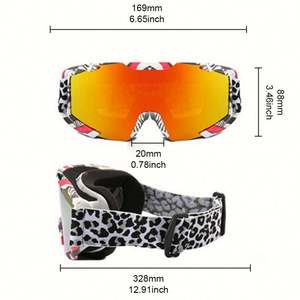 Nouvelles Lunettes de Ski Hiver 2022 Homme Femme Coupe-Vent Anti-Buée Protection UV pour Sports de Neige - Product Image 4