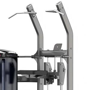 TSKJ Équipement de musculation professionnel de qualité <span class=keywords><strong>commerciale</strong></span> avec tubes épaissis, machine d'entraînement assistée pour tractions et dips - Product Image 3