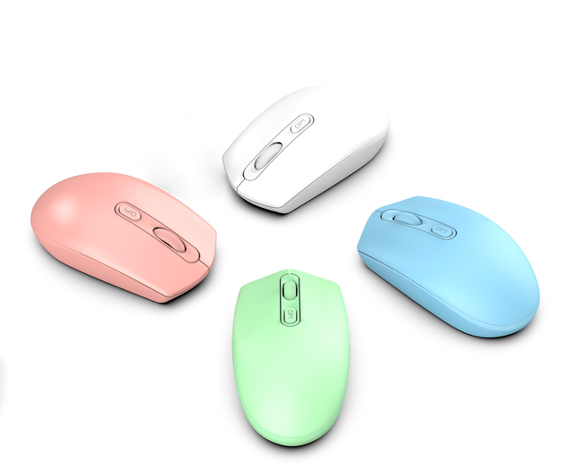 Hot Sale Mini 2.4G Optical Wireless Mouse 1600DPI Ergonomic Office Use Battery USB ABS Universal Computer Mouse Stock