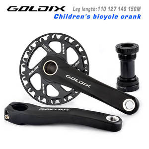 GOLDIX 150MM Short Crank Ultralight Children's Bike Folding Bike Mountain Bike Hollow One Crank Tooth Tray - Product Image 2