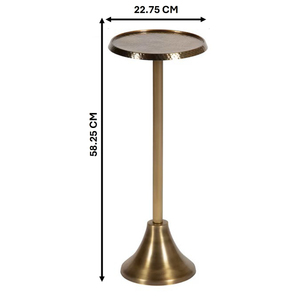 IRON mejor calidad Mesa redonda para bebidas Latón Antiguo Moderno Top Home Bar Muebles - Product Image 6