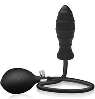 Tapón Anal de silicona para adultos, expansor Gay con cuentas sexuales, pellizco de mano, hilo de próstata, expansor Anal inflable