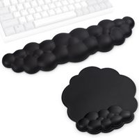 Tapis de souris de jeu 3D Kawaii en silicone, coussin à récupération lente, support de poignet, style dessin animé mignon, repose-poignet de bureau, forme irrégulière