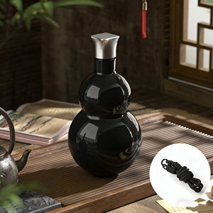 Botella de Agua Aislada de Acero Inoxidable 316 de 580 ml, con Forma de Calabaza, Portátil y de Gran Capacidad para Aventuras al Aire Libre - Product Image 2