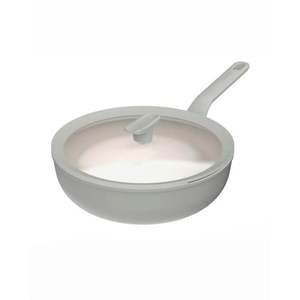 Sartén Wok Antiadherente Balance Moonmist de 28 cm con Tapa, Color Gris - Product Image 1