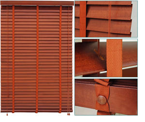 ज़िशाइन मोटर नियंत्रण लकड़ी के पर्दे बेसावुड वेनिटियन अंधा लिविंग रूम के अध्ययन के लिए अनुकूलित - Product Image 4