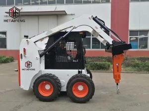 Minicargadora de Dirección Deslizante de 850 kg de Fábrica China con Motor Hidráulico Duradero y Motor Diésel Confiable, Minicargadora de Dirección Deslizante con Ruedas JH60 - Product Image 4