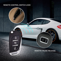 Sistema de Entrada sin Llave para Automóvil CARQSENG K19, Control Remoto Universal de 12V, Cierre Centralizado de Puertas, Apertura de Maletero y Ventanas