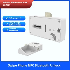 Serrure Intelligente NFC Universelle pour Téléphones Mobiles avec Contrôle à Distance WiFi Intégré pour Tiroirs et Armoires de Chevet - Product Image 6