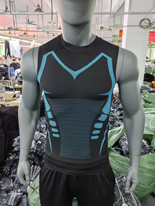 Mans <b>Compression</b> Tank Top Men Gym <b>Shirt</b> Sleeveless Quick Dry Sportswear Male Fitness Bodybuilding Vest Workout Muscle Top - Product Image 6