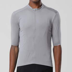 Jersey de Ciclismo de Carretera para <span class=keywords><strong>Hombre</strong></span> OEM/ODM, Corte Aerodinámico, Manga Corta, Transpirable, con Bolsillo con Cierre, Protección UPF50, Cierre de Botones - Product Image 3
