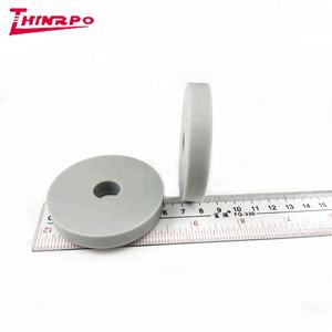 Prodotti in Plastica e Gomma Industriale Personalizzati, Rondella Piatta in Silicone Nera Diametro 60mm Spessore 10mm, Distanziatore in Gomma 30-80 Shore - Product Image 4