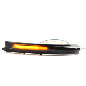 Feux de position de miroir de remorquage de bande de LED ADT pour K5 Optima MK4 FF 2016 2017 <span class=keywords><strong>2018</strong></span> 2019 Amber Smoked Side Mirror Turn Signal Lights - Product Image 6