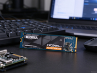 Kioxia VC10 EXCERIA G3 SSD, QLC NAND Flash, PCIe 5.0 NVMe M.2 2280 Internal Solid State Drive, untuk Peningkatan PC Desktop & Laptop