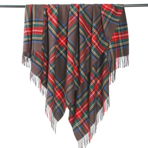 Mode nouveau Design moelleux <span class=keywords><strong>laine</strong></span> couvertures <span class=keywords><strong>personnalisé</strong></span> Super doux <span class=keywords><strong>Plaid</strong></span> pour l'hiver Vintage tissé unisexe portable EDELWEISS accepter - Product Image 2