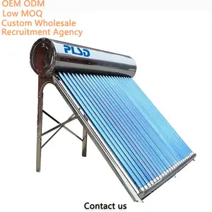 ODM 소형 가압 주거용 태양열 온수기 진공 튜브 OEM 공급 업체 핫 100L 200L 스테인레스 스틸 벽걸이 형 300