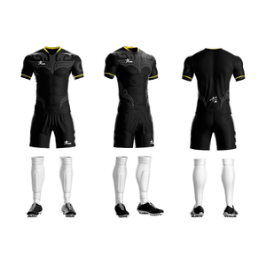 ชุดฟุตบอลผ้าโพลีเอสเตอร์พิมพ์ลายแบบถ่ายเทความร้อนระบายอากาศแห้งเร็วสำหรับฤดูร้อน - Product Image 4