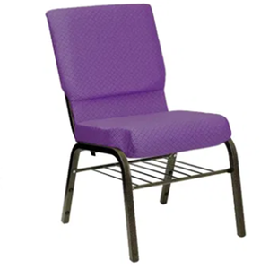 Silla de metal acolchada entrelazada moderna al por mayor Rojo Negro para escuela Teatro Auditorio Conferencia hotel restaurante Iglesia - Product Image 5