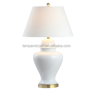 Lampe de table en céramique à fleurs faite à la main pour le hall d'hôtel, la chambre d'hôtel, le salon, la chambre à coucher - Product Image 3