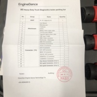 Herramienta de Diagnóstico y Programación para Camiones, Tractores, Autobuses y Cargadores, ECU TCU Tuning Machine, para Diésel y Todos los Vehículos Comerciales, Engine Dance X5