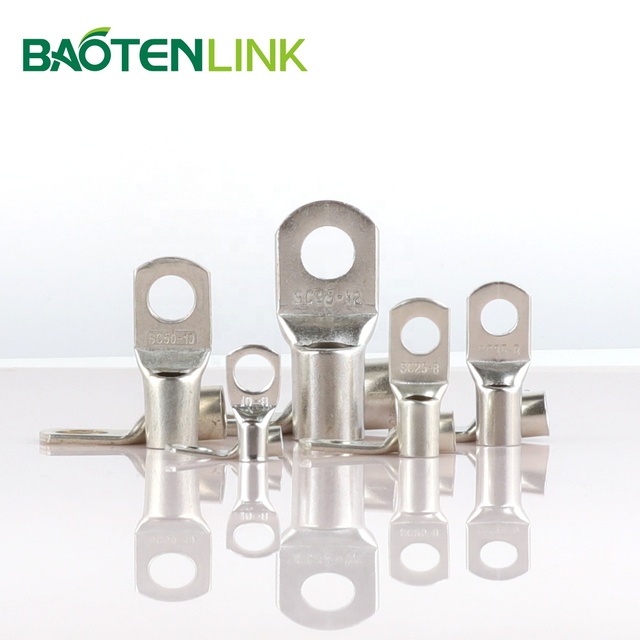 BAOTENG SC/JGY Tin Plated Copper Aluminum Cable Lug Natural 18 High Voltage 250V Rated CE ROHS