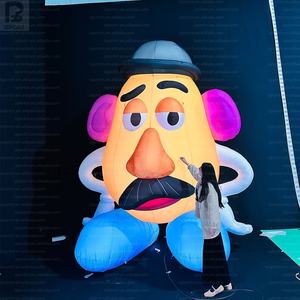 Boneka Tiup Raksasa Mr. Karakter Mainan Potato Head Prop Toy Story untuk Dekorasi Promosi Mal/Aktivasi Merek/Pesta Anak/Taman Hiburan - Product Image 3