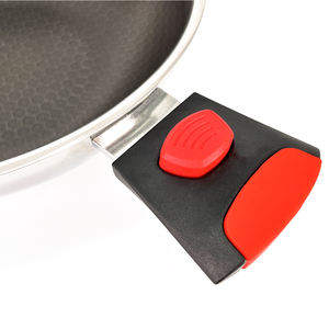 Sartenes y ollas con <span class=keywords><strong>mango</strong></span> extraíble ecológico más saludables alemanas Cocina Tri-ply Acero inoxidable Panal Olla a presión <span class=keywords><strong>Wok</strong></span> - Product Image 4