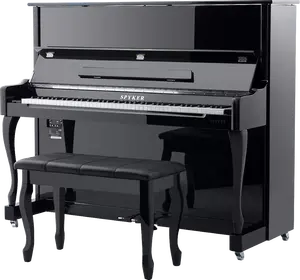 SPYKERデジタルアップライトピアノファクトリー88キータッチセンシティブハンマーキーボードMIDIブラックポリッシュHD-L123垂直ピアノ