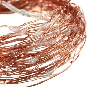 Guirnalda de Luces LED con Cable de Cobre, 300 LED, Blanco Cálido, Control Remoto, Regulable, Iluminación Decorativa Interior, Funciona con Pilas - Product Image 6
