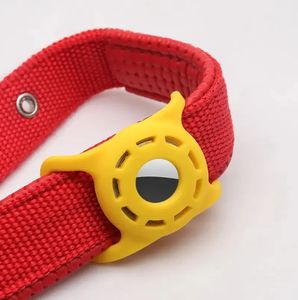 Custodia con Tag aria di vendita a caldo Leyi custodia Anti-perdita portafoglio porta collare cane air Tag Cover protettiva per custodie in Silicone air Tag - Product Image 4