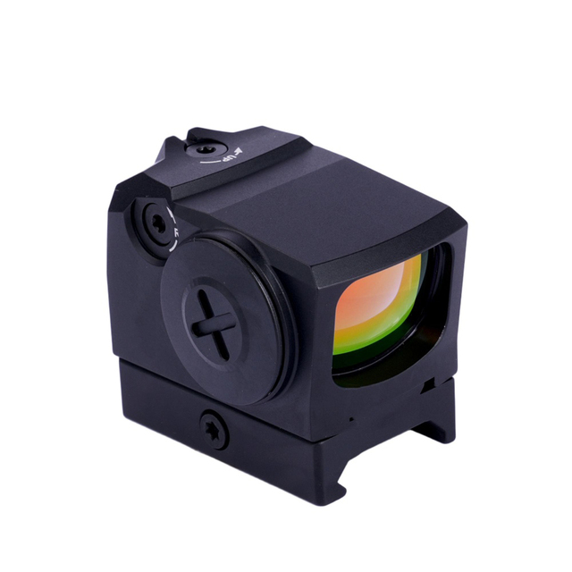 Tactical Red Dot Sight DS018E Aluminum 1X 4 Reticle Modes 11 Brightness Levels IP67 Shockproof 2000G/s Waterproof Optics