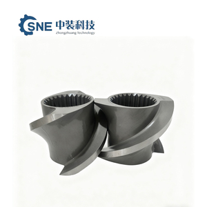 Phần tử vít chính xác cao cho máy đùn trục vít đôi phần tử thùng PP/PPS phần máy móc cao su nhựa - Product Image 3