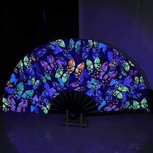 Éventails à main personnalisés en bambou sculpté, durables, faits à la main, pour souvenirs de fête et de danse - Product Image 3