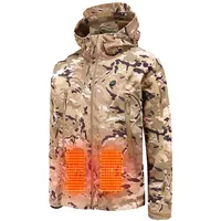 電気バッテリーを狩猟するためのカモフラージュ加熱ジャケットUSB加熱ジャケット暖かい服在庫あり加熱コート