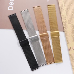 18mm 20mm 22mm Milanese cinturino con fibbia per <span class=keywords><strong>huawei</strong></span> GT4 GT5 cinturino regolabile in acciaio inossidabile - Product Image 3