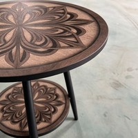 Table basse moderne minimaliste de luxe léger avec cadre en bois et fer, double rangement, pour salon, chambre, mobilier de maison