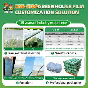 Film plastique PE <span class=keywords><strong>pour</strong></span> serre 10x25 pieds 6 mil d'épaisseur résistant aux UV Film transparent <span class=keywords><strong>pour</strong></span> couverture de serre <span class=keywords><strong>pour</strong></span> l'agriculture et les jardins - Product Image 2
