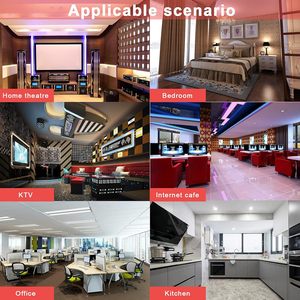 Kuncan 3-Outlet 3-Way <span class=keywords><strong>Power</strong></span> <span class=keywords><strong>Splitter</strong></span> mở rộng dây 3 ngạnh 13A 1625W NEMA 5-15p/R Y phong cách 1ft 16awg PVC ip11 (Đen 2 gói) - Product Image 6