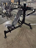 Approvisionnement direct usine – Banc de presse 3 voies à charge libre, multifonctionnel pour pectoraux et épaules – Équipement de fitness commercial pour salle de sport